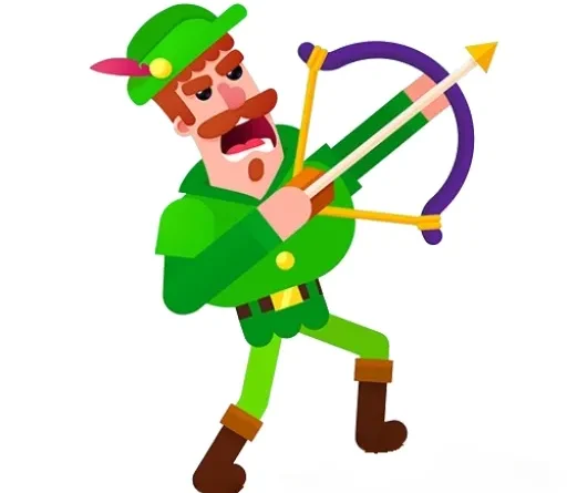 Download Bowmasters Mod APK and upgrade to this character.